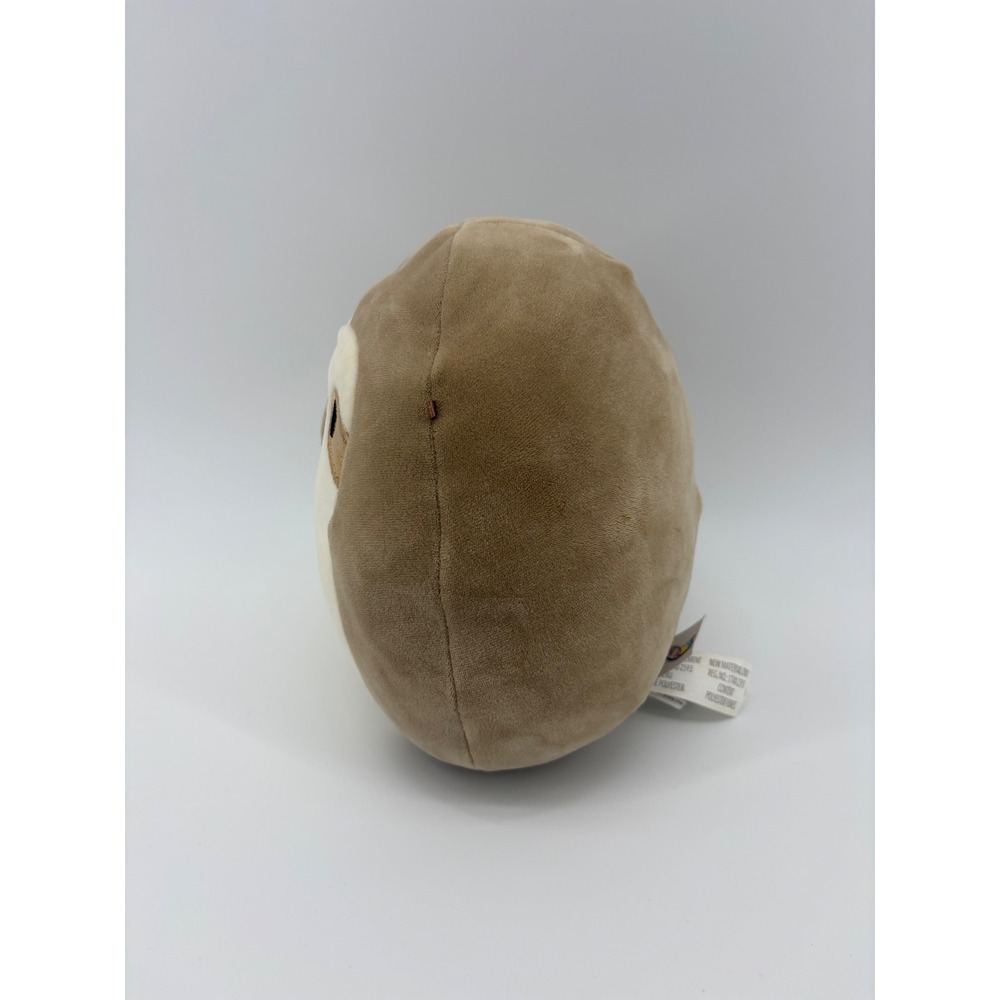 Squishmallows Simon the Sloth Plush Unisex 8 Inch Tan Gold Shimmer Eye Accents - Picture 2 of 9